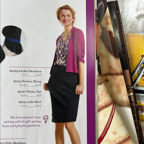 Cabi Plume top - Picture 4 of 5